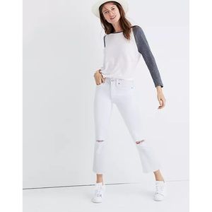 Madewell Cali Demi-Boot Jeans Distressed